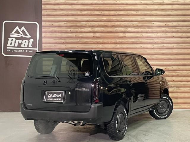 プロボックス Ｆ　１４ＡＷ　エクストリームＪ　ジャーニー　ＴＯＹＯオープンカントリーＲ／Ｔ　Ｂｒａｔオリジナルリフトアップキット　Ｂｒａｔオリジナルブルバー　ＢＫＭテールランプ　グレイスクラシックシートカバー（3枚目）