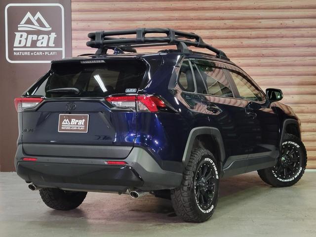 G 4WD リフトUP USルックルーフラック PHVグリル レクセルデスロック16AW TOYOオープンカントリー マッチペイント TOYOTAセーフティセンス フルセグナビ パワーゲート(4枚目)