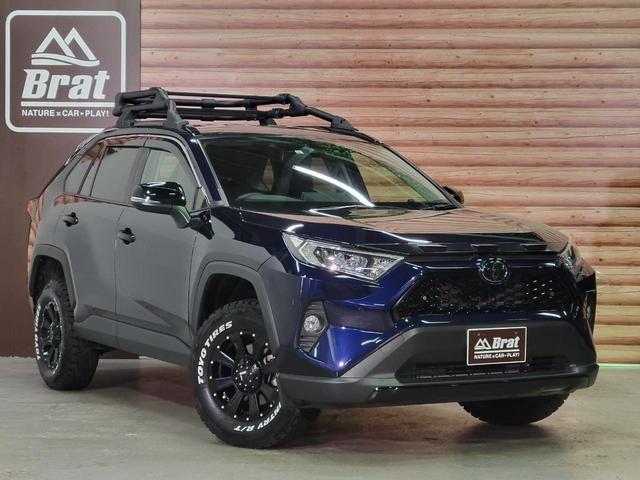 G 4WD リフトUP USルックルーフラック PHVグリル レクセルデスロック16AW TOYOオープンカントリー マッチペイント TOYOTAセーフティセンス フルセグナビ パワーゲート(36枚目)