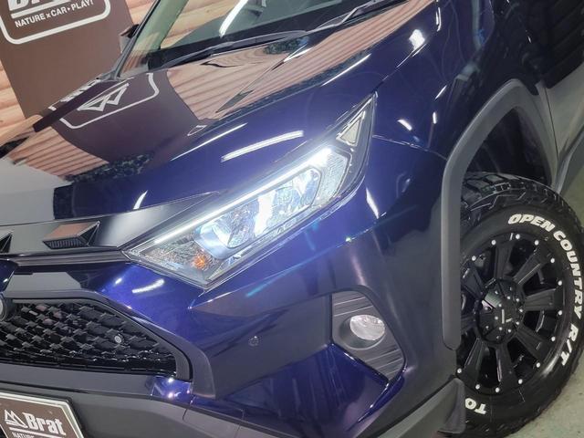G 4WD リフトUP USルックルーフラック PHVグリル レクセルデスロック16AW TOYOオープンカントリー マッチペイント TOYOTAセーフティセンス フルセグナビ パワーゲート(53枚目)