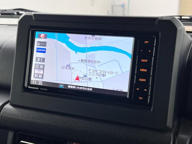 ジムニー ＸＣ　衝突軽減　純正ナビ　クルコン　ＥＴＣ　プッシュスタート　スマートキー　スペアキー　オートライト　オートマチックハイビーム　ＬＥＤライト　フォグライト　レーンキープアシスト　背面タイヤ　シートヒーター（11枚目）