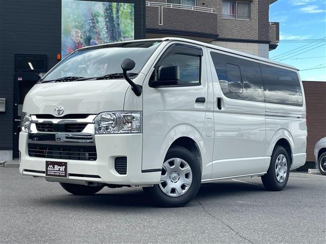 ハイエースバン ロングDX GLパッケージ 純正フロアマット スペアキ― パノラミックビューモニター デジタルインナーミラー リヤクーラー リヤヒーター 片側スライドドア 純正ドアバイザー 横滑り防止装置 衝突軽減ブレーキ レーンキープアシスト(36枚目)