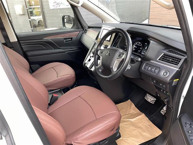 デリカD:5 P 1.5インチリフトアップ ブルバー オーバーフェンダー ルーフラック リアラダー ブラウンシートカバー ドライブレコーダー ETC パワーバックドア シャモニー仕様ペイント(5枚目)