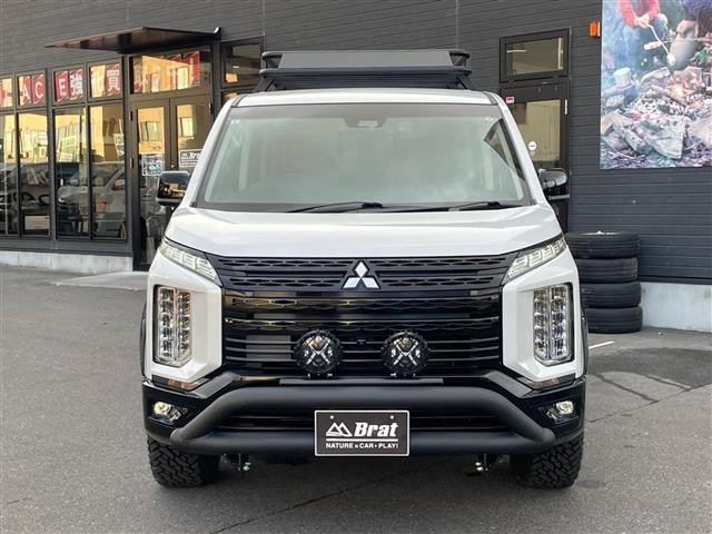 デリカD:5 P 1.5インチリフトアップ ブルバー オーバーフェンダー ルーフラック リアラダー ブラウンシートカバー ドライブレコーダー ETC パワーバックドア シャモニー仕様ペイント(20枚目)