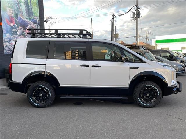 デリカD:5 P 1.5インチリフトアップ ブルバー オーバーフェンダー ルーフラック リアラダー ブラウンシートカバー ドライブレコーダー ETC パワーバックドア シャモニー仕様ペイント(30枚目)