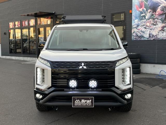 デリカD:5 P 1.5インチリフトアップ ブルバー オーバーフェンダー ルーフラック リアラダー ブラウンシートカバー ドライブレコーダー ETC パワーバックドア シャモニー仕様ペイント(32枚目)