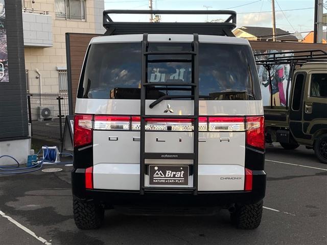 デリカD:5 P 1.5インチリフトアップ ブルバー オーバーフェンダー ルーフラック リアラダー ブラウンシートカバー ドライブレコーダー ETC パワーバックドア シャモニー仕様ペイント(33枚目)