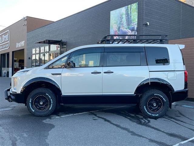 デリカD:5 リフトアップ ルーフラック シートカバー ブルバー オーバーフェンダー ブレーキホールド オートステップ 前後ドライブレコーダー 全方位カメラ ETC 運転席パワーシート 前席シートヒーター(25枚目)