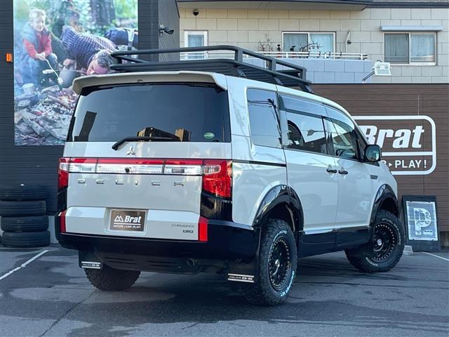 デリカD:5 リフトアップ ルーフラック シートカバー ブルバー オーバーフェンダー ブレーキホールド オートステップ 前後ドライブレコーダー 全方位カメラ ETC 運転席パワーシート 前席シートヒーター(34枚目)