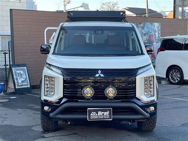 デリカD:5 リフトアップ ルーフラック シートカバー ブルバー オーバーフェンダー ブレーキホールド オートステップ 前後ドライブレコーダー 全方位カメラ ETC 運転席パワーシート 前席シートヒーター(40枚目)