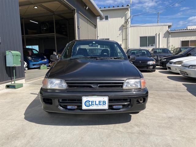 スターレット 　マニュアル４速→５速乗せ替え　２ＷＤ　社外マフラー　社外ハンドル　ＴＲＤシフトノブ　ＢＲＩＤＥシート　ＪＩＣ車高調　ブレーキラインメッシュホース　社外フロントメンバーバー　ＴＲＤ　ＬＳＤ（2枚目）