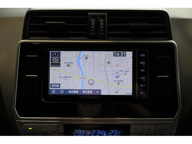 ランドクルーザープラド ＴＸ　ワンオーナー　クルーズコントロール　ヘッドライトウォッシャー　ＦＲパーキングソナー　プッシュスタート　レーンキープ　オートライトフォグ　ステアリングリモコン　衝突被害軽減ブレーキ　バックカメラ（7枚目）