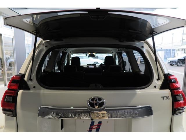 ランドクルーザープラド ＴＸ　ワンオーナー　クルーズコントロール　ヘッドライトウォッシャー　ＦＲパーキングソナー　プッシュスタート　レーンキープ　オートライトフォグ　ステアリングリモコン　衝突被害軽減ブレーキ　バックカメラ（52枚目）