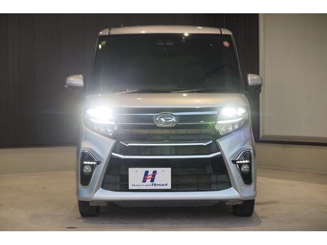 タント カスタムＸスタイルセレクション　ステアリングリモコン　ロングスライドシート　ＦＲパーキングソナー　アイドリングストップ　プッシュスタート　衝突被害軽減ブレーキ　ドラレコ　アラウンドビューモニター　両側パワースライドドア　レーンキープ（5枚目）