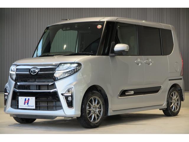 タント カスタムＸスタイルセレクション　ステアリングリモコン　ロングスライドシート　ＦＲパーキングソナー　アイドリングストップ　プッシュスタート　衝突被害軽減ブレーキ　ドラレコ　アラウンドビューモニター　両側パワースライドドア　レーンキープ（57枚目）