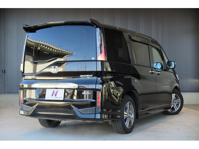 ステップワゴンスパーダ ｅ：ＨＥＶスパーダ　Ｇ・ＥＸ　ホンダセンシング　ＥＴＣ２．０　衝突被害軽減ブレーキ　レーンキープ　アダプティブクルーズコントロール　前席シートヒーター　ヒーテッドドアミラー　ブレーキホールド　ＬＥＤオートライトフォグ　バックカメラ　両側パワスラ（22枚目）