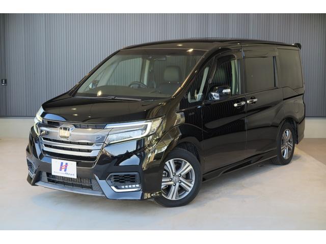ステップワゴンスパーダ ｅ：ＨＥＶスパーダ　Ｇ・ＥＸ　ホンダセンシング　ＥＴＣ２．０　衝突被害軽減ブレーキ　レーンキープ　アダプティブクルーズコントロール　前席シートヒーター　ヒーテッドドアミラー　ブレーキホールド　ＬＥＤオートライトフォグ　バックカメラ　両側パワスラ（55枚目）