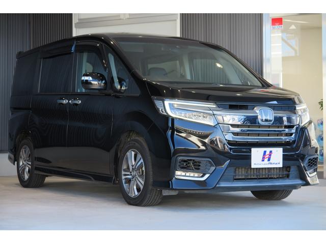 ステップワゴンスパーダ ｅ：ＨＥＶスパーダ　Ｇ・ＥＸ　ホンダセンシング　ＥＴＣ２．０　衝突被害軽減ブレーキ　レーンキープ　アダプティブクルーズコントロール　前席シートヒーター　ヒーテッドドアミラー　ブレーキホールド　ＬＥＤオートライトフォグ　バックカメラ　両側パワスラ（60枚目）