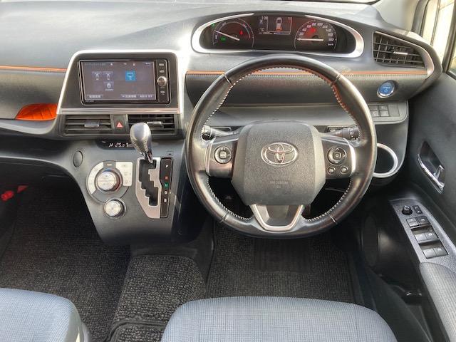 シエンタ ハイブリッドＧ　モデリスタエアロ　純正メモリーナビ　両側自動ドア　トヨタセーフティセンス　レーンアシスト　１オーナー　バックモニター　ＬＥＤライト　ドライブレコーダー　ＥＴＣ　横滑り防止　スマートキー　フォグ（4枚目）