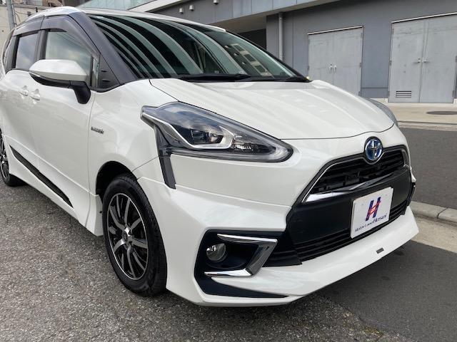 シエンタ ハイブリッドＧ　モデリスタエアロ　純正メモリーナビ　両側自動ドア　トヨタセーフティセンス　レーンアシスト　１オーナー　バックモニター　ＬＥＤライト　ドライブレコーダー　ＥＴＣ　横滑り防止　スマートキー　フォグ（24枚目）