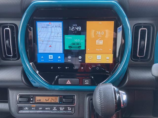 ハスラー ハイブリッドX 全方位モニター付メモリーナビ装着車 4WD メーカーナビ フロントシートヒーター デュアルカメラブレーキ レーンアシスト ETC ドライブレコーダー LEDライト 4エアバック スマートキー(7枚目)