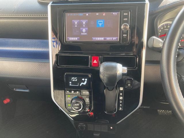 タンク カスタムG 純正メモリーナビ バックモニター 両側自動ドア クルーズコントロール LEDライト 純正アルミ コーナーセンサー ウィンカーミラー(7枚目)