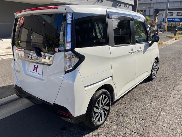 タンク カスタムG 純正メモリーナビ バックモニター 両側自動ドア クルーズコントロール LEDライト 純正アルミ コーナーセンサー ウィンカーミラー(18枚目)