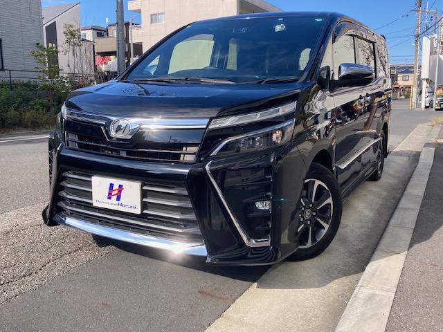 ヴォクシー ＺＳ　煌　純正ＢＩＧメモリーナビ　フリップダウンモニター　トヨタセーフティセンス　両側自動ドア　クルーズコントロール　バックモニター　７人乗り　純正エアロ　ドライブレコーダー　ＬＥＤライト　ウィンカーミラー（2枚目）