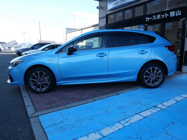 インプレッサスポーツ アドバンス 運転席シートメモリー シートヒーター バックカメラ フロントカメラ サイドカメラ ドライブレコーダー 8インチ純正ナビゲーション(3枚目)