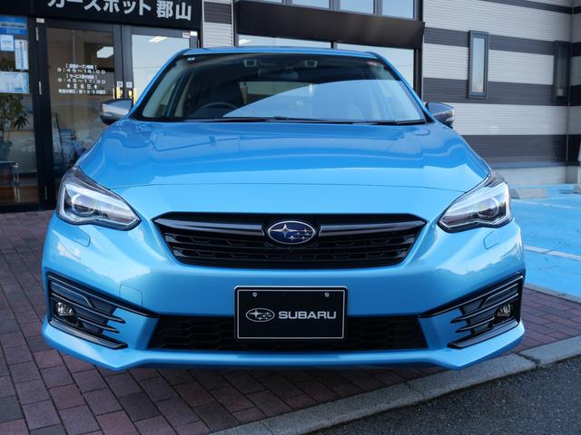 インプレッサスポーツ アドバンス 運転席シートメモリー シートヒーター バックカメラ フロントカメラ サイドカメラ ドライブレコーダー 8インチ純正ナビゲーション(4枚目)