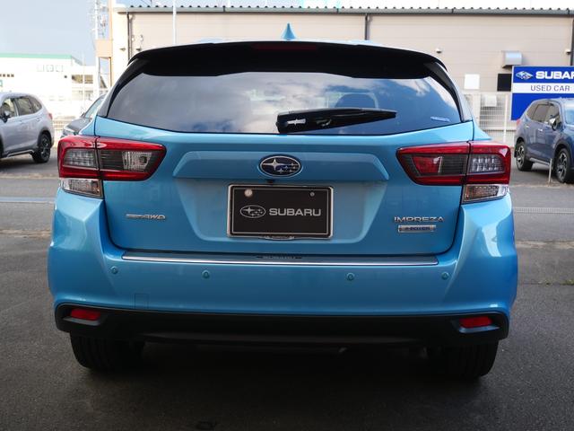 インプレッサスポーツ アドバンス 運転席シートメモリー シートヒーター バックカメラ フロントカメラ サイドカメラ ドライブレコーダー 8インチ純正ナビゲーション(5枚目)