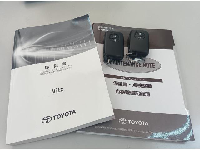 ヴィッツ Ｆ　セーフティーエディションＩＩＩ　ワンオーナー／トヨタセーフティセンス／ＶＳＣ／社外ナビ／ＴＶ／ＥＴＣ／ドライブレコーダー／アイドリングストップ／プッシュスタート／スマートキー／社外１４インチアルミ（34枚目）