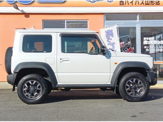 ジムニーシエラ ＪＣ　ワンオーナー／デュアルセンサーブレーキ／車線逸脱警報／クルーズコントロール／社外ナビ／ＴＶ／ＥＴＣ／シートヒーター／ＬＥＤオートライト／純正１５インチアルミ／プッシュスタート／スマートキー（5枚目）
