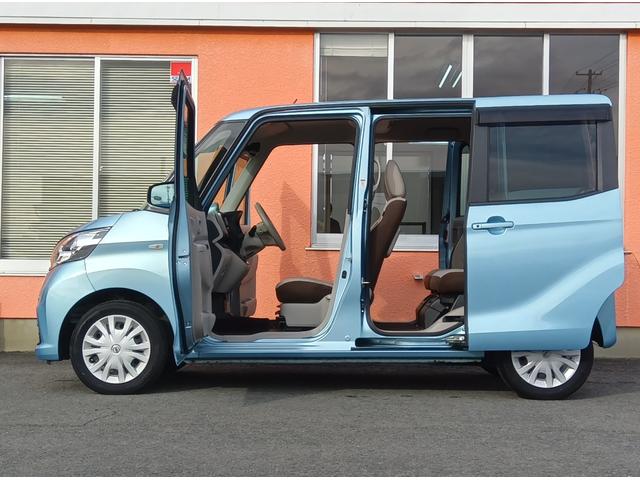 デイズルークス Ｘ　ワンオーナー／エマージェンシーブレーキ／ＶＤＣ／アイドリングストップ／ミラー型アラウンドビューモニター／左パワースライドドア／シートヒーター／プッシュスタート／スマートキー（7枚目）