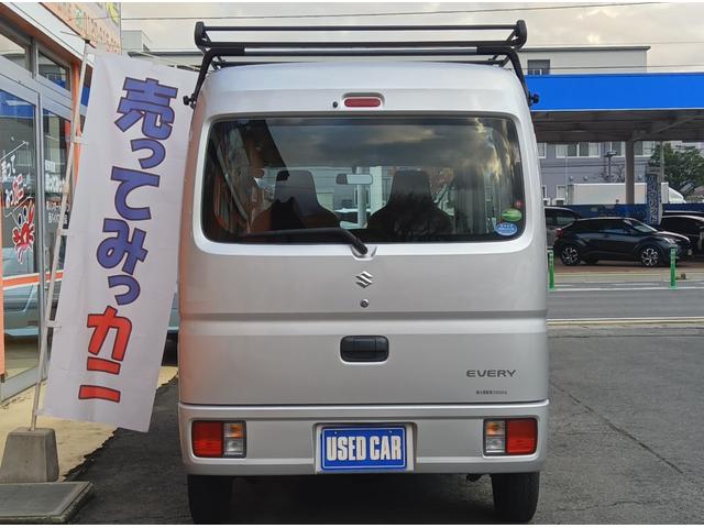 エブリイ ＰＡ　４ＷＤ切り替えスイッチ／ルーフキャリア／ハイルーフ（3枚目）