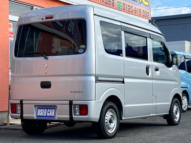 エブリイ 　車いす移動車　助手席側リアシート付／４ＷＤ／電動ウインチ付／禁煙車／キーレス／ワンオーナー（10枚目）