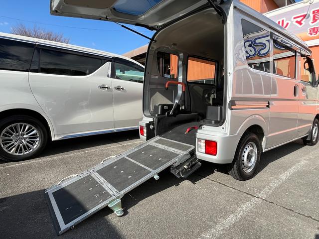 エブリイ 　車いす移動車　助手席側リアシート付／４ＷＤ／電動ウインチ付／禁煙車／キーレス／ワンオーナー（22枚目）