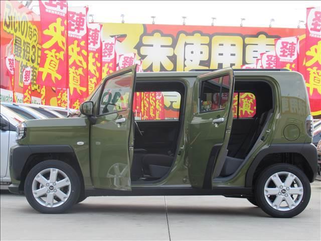 タフト Ｇ　届出済未使用車　４ＷＤ　シートヒーター　革巻きステアリング　ＬＥＤヘッドランプ　ＬＥＤフォグランプ　スマートアシスト　ルーフレール　純正１５インチアルミ　ＵＳＢソケット　リバース連動リアワイパー（25枚目）