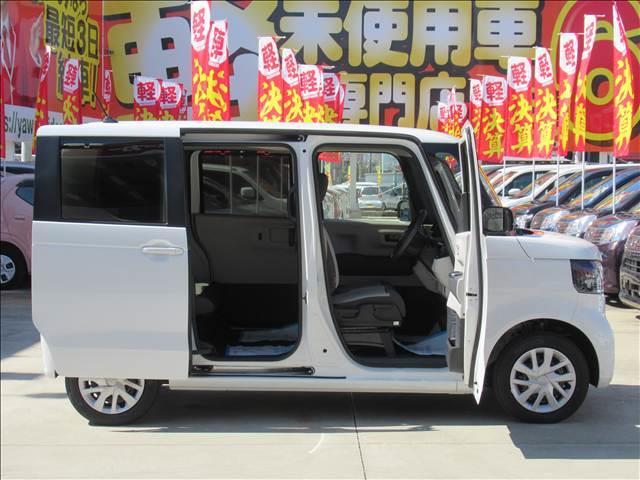 Ｎ－ＢＯＸ ベースグレード　届出済未使用車　４ＷＤ　両側電動スライドドア　シートヒーター　オートリトラミラー　シートバックテーブル　渋滞追従機能付アダプティブクルーズコントロール　　ホンダセンシングＬＥＤヘッド　オートハイビーム（25枚目）