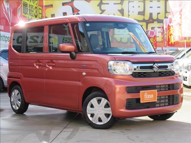 スペーシア ハイブリッドＧ　届出済未使用車　両側スライドドア　セーフティサポート　ＬＥＤヘッド　オートライト　ハイビームアシスト　ヘッドライトレベライザー　デュアルセンサーブレーキサポート２　標識認識機能　ステアリングスイッチ（76枚目）