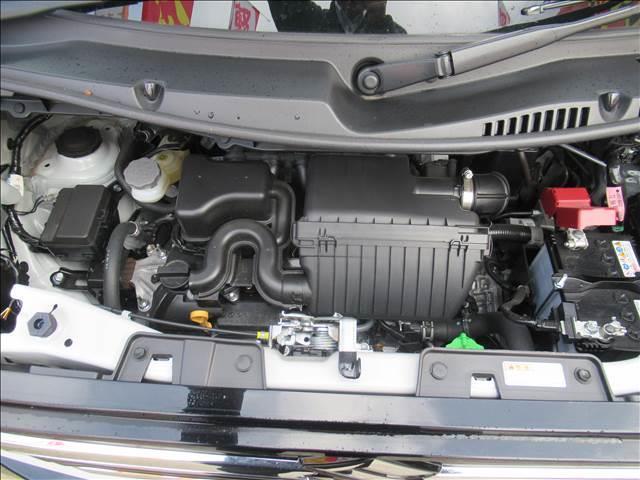 スペーシアカスタム ハイブリッドＸＳ　届出済未使用車　両側電動スライドドア　シートヒーター　アダプティブクルーズコントロール　純正１５インチアルミ　革巻ステアリング　ハーフレザーシート　マルチユースフラップ　サーキュレーター（13枚目）