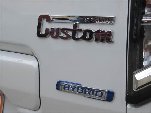 スペーシアカスタム ハイブリッドＸＳ　届出済未使用車　両側電動スライドドア　シートヒーター　アダプティブクルーズコントロール　純正１５インチアルミ　革巻ステアリング　ハーフレザーシート　マルチユースフラップ　サーキュレーター（35枚目）