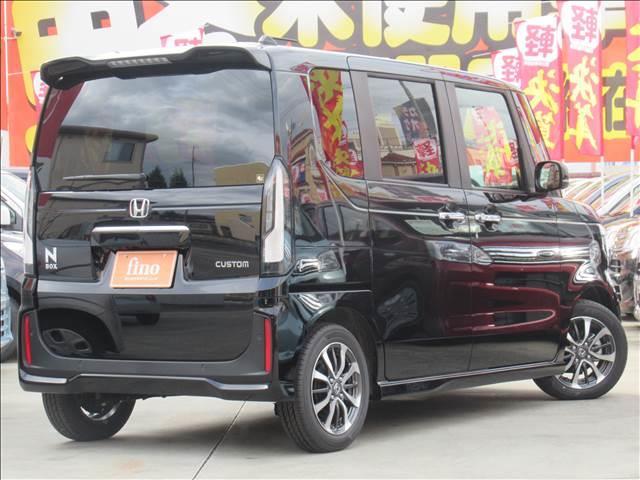 Ｎ－ＢＯＸカスタム Ｎ－ＢＯＸ　ＣＵＳＴＯＭ　届出済未使用車　４ＷＤ　電動スライドドア　シートヒーター　渋滞追従機能付アダプティブクルーズコントロール　ホンダセンシング　純正１４インチアルミ　フルＬＥＤヘッドランプ　ロールサンシェード（25枚目）