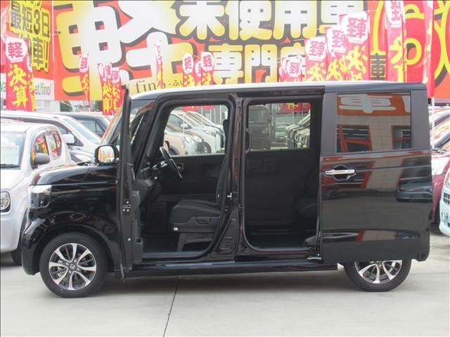 Ｎ－ＢＯＸカスタム Ｎ－ＢＯＸ　ＣＵＳＴＯＭ　届出済未使用車　４ＷＤ　電動スライドドア　シートヒーター　渋滞追従機能付アダプティブクルーズコントロール　ホンダセンシング　純正１４インチアルミ　フルＬＥＤヘッドランプ　ロールサンシェード（28枚目）