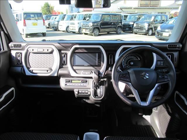 ハスラー ハイブリッドＸ　４ＷＤ　禁煙車　メモリーナビ　Ｂｌｕｅｔｏｏｔｈ　ＥＴＣ　シートヒーター　スズキセーフティーサポート　アダプティブクルーズコントロール　ヒルディセントコントロール　スマートキー　純正アルミホイール（2枚目）