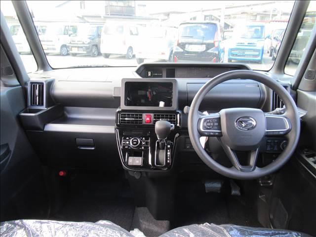 タント カスタムＸ　届出済未使用車　４ＷＤ　両側電動スライドドア　シートヒーター　ＵＳＢソケット　ハーフレザーシート　ＬＥＤヘッド　ＬＥＤフォグランプ　純正１４インチアルミ　電動パーキングブレーキ　スマートアシスト（2枚目）