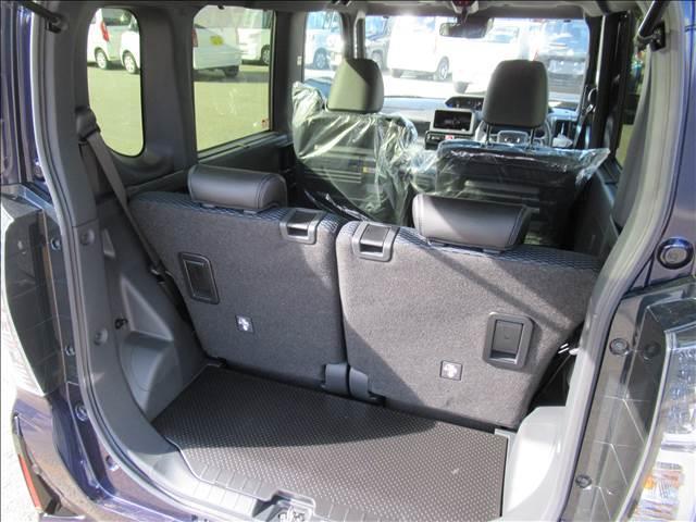 タント カスタムＸ　届出済未使用車　４ＷＤ　両側電動スライドドア　シートヒーター　ＵＳＢソケット　ハーフレザーシート　ＬＥＤヘッド　ＬＥＤフォグランプ　純正１４インチアルミ　電動パーキングブレーキ　スマートアシスト（34枚目）