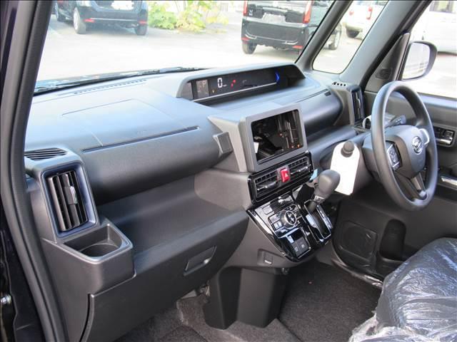 タント カスタムＸ　届出済未使用車　４ＷＤ　両側電動スライドドア　シートヒーター　ＵＳＢソケット　ハーフレザーシート　ＬＥＤヘッド　ＬＥＤフォグランプ　純正１４インチアルミ　電動パーキングブレーキ　スマートアシスト（45枚目）