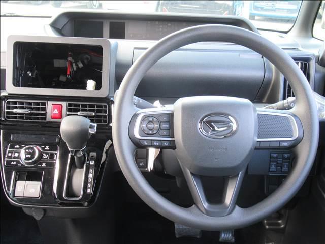 タント カスタムＸ　届出済未使用車　４ＷＤ　両側電動スライドドア　シートヒーター　ＵＳＢソケット　ハーフレザーシート　ＬＥＤヘッド　ＬＥＤフォグランプ　純正１４インチアルミ　電動パーキングブレーキ　スマートアシスト（48枚目）