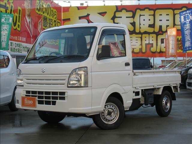 キャリイトラック KCエアコン・パワステ 4WD 禁煙車 マニュアルエアコン MT 3方開荷台 ラジオ パワーステアリング ハロゲンヘッドランプ ドリンクホルダー シガーソケット 運転席エアバック 助手席エアバック(22枚目)